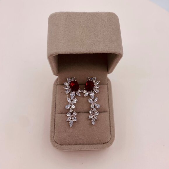 Solid 925 sterling silver classic bracelet, stunning sparkling crystals, new, - Picture 10 of 17